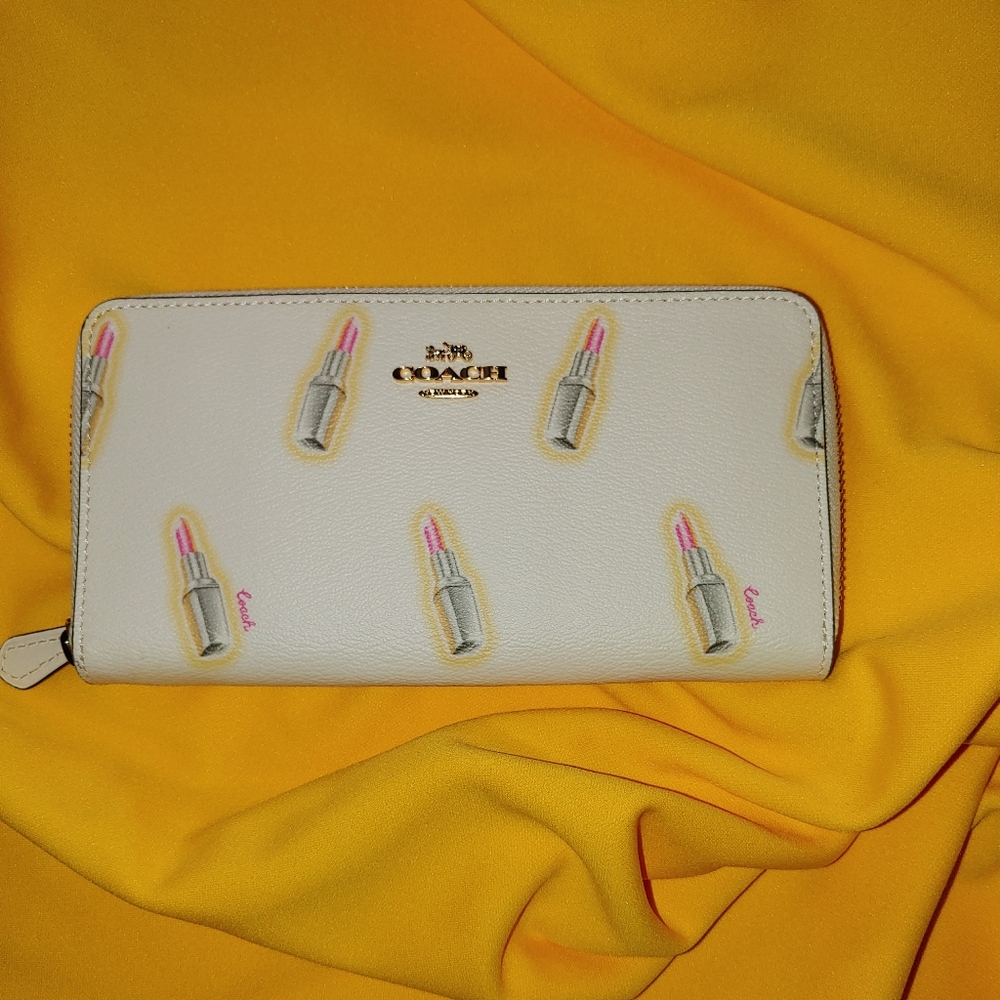 MOTHER'S DAY Coach Lipstick Wallet